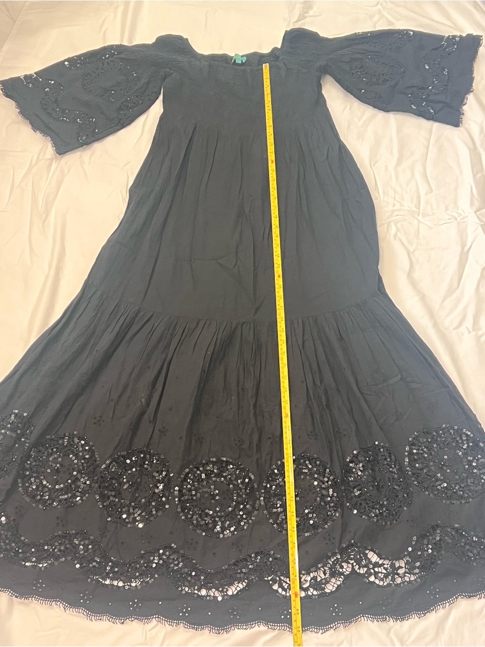 Spectacular Black Antica Sartoria off the shoulder dress - Picture 12 of 12
